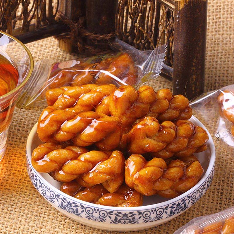 老街口红糖麻花500g古法秘制一口香酥老味道