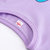 雀氏女小童长袖T恤2021年春季新款儿童内搭女孩打底衫童装105cm紫 趣萌印花，优质棉料第4张高清大图