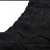 曼爱莎（myelsa）BQ1310193X黑色蕾丝自然褶双层蕾丝半裙短裙(黑色 S)第3张高清大图