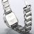 天梭/Tissot 瑞士手表 海浪系列钢带石英女手表T02.1.285.54(银壳黑面白带 钢带)第2张高清大图