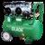 老A专业静音无油空压机220v高压冲气泵喷漆木工汽修小型打气泵(100W绿色款 1.5mm)第5张高清大图