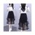 茵椒裙子连衣裙2021新款夏女装短袖裙子仙女超仙森系雪纺连衣裙一(白色 XL)第3张高清大图