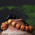 尤木檀香搭配黑檀老型珠1.2cm精美搭配、韵味十足，油性极好．红肉、味道浓郁 密度及硬度较高第5张高清大图
