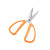 十八子作A型不锈钢家用剪 橙色 A型厨房菜刀具第3张高清大图
