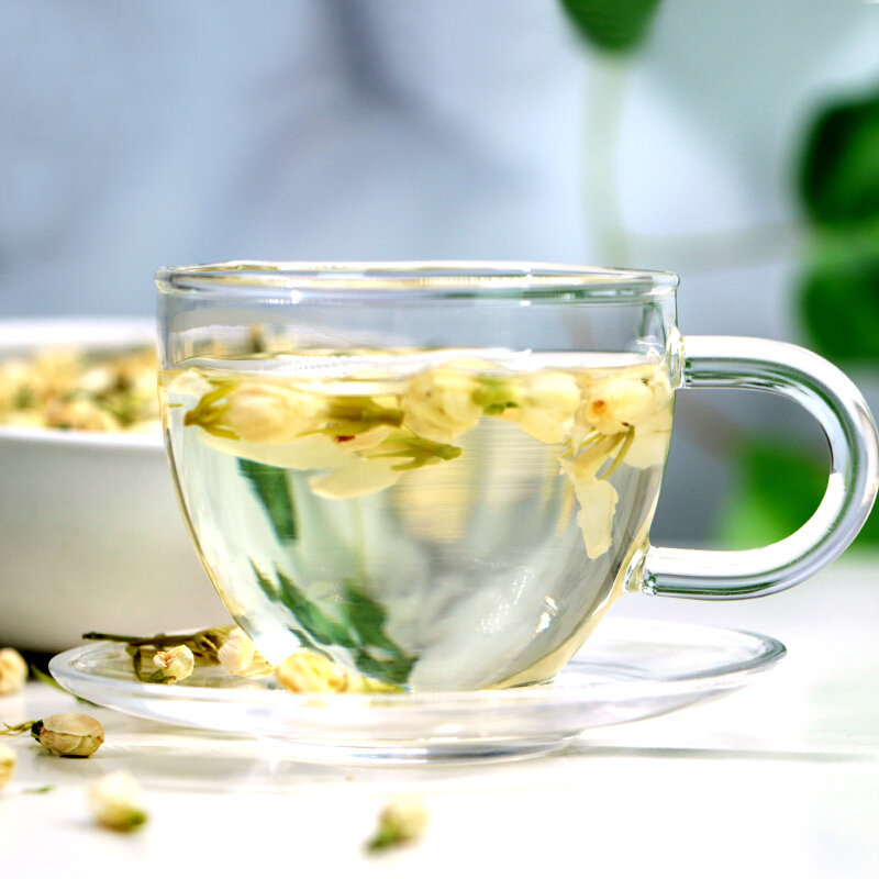 花伶横县茉莉新花45g花草茶茉莉花茶干茉莉花苞花蕾泡水喝代用养生茶