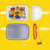 SKATER斯凯达日本进口TOMICA铝制儿童饭盒可入微波炉餐盒便当盒第4张高清大图
