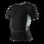 男士PRO紧身运动健身跑步 弹力排汗速干衣服短袖衫T恤tp8011(白色 S)第5张高清大图