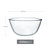 荣事达唐悦家用4.5升高硼硅沙拉碗TY-CJ01A 4.5升高硼硅沙拉碗第2张高清大图