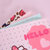 hellokitty 天使派对三角巾婴儿棉毛布口水巾40*40(粉色)第4张高清大图