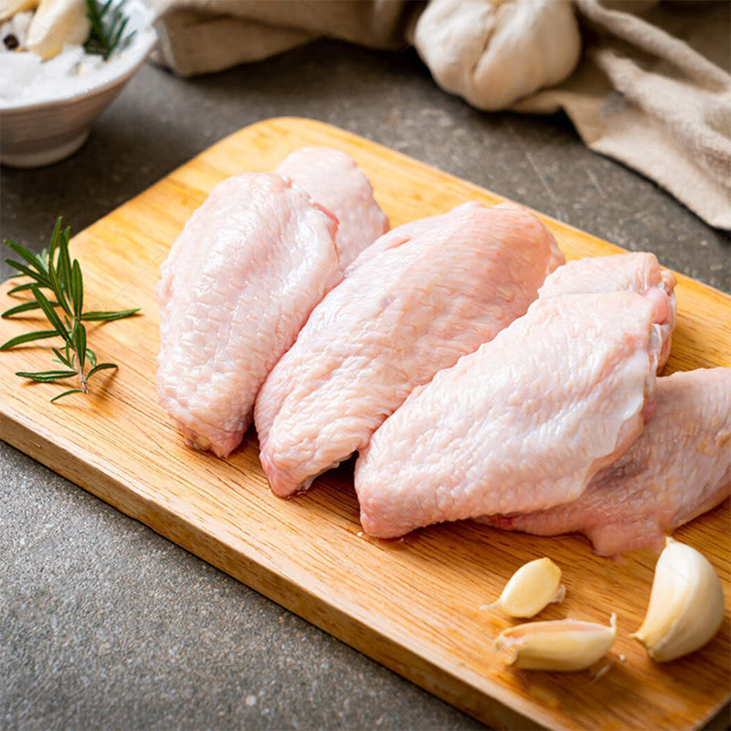 中润长江鸡翅中4斤新鲜速冻鸡中翅奥尔良烤翅蜜汁可乐香辣鸡翅 鲜嫩翅