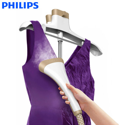 飞利浦（Philips）挂烫机家用蒸汽电熨斗手持挂式立式单杠烫衣服熨烫机(GC522/68)
