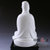 中国龙瓷 德化陶瓷白瓷观音菩萨佛像 蒲团观音第5张高清大图