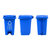 安居先森分类垃圾桶脚踏款 25L（套）(深灰色)第3张高清大图