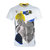 Versace白色男士印花短袖T恤 A79229-A201952-A001L码白色 时尚百搭第2张高清大图