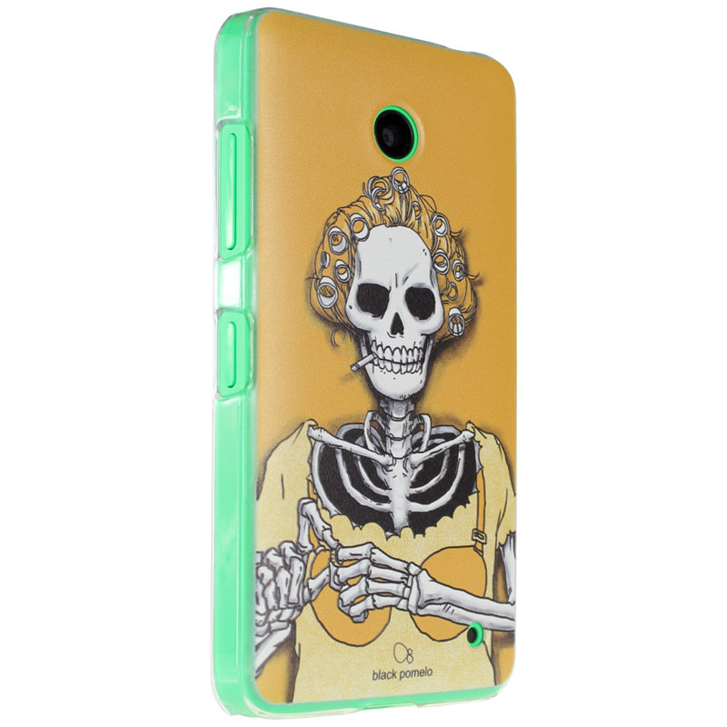 黑柚子(blackpomelo)诺基亚630/635彩绘壳 手机皮套手机壳保护套保护