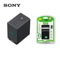 索尼（SONY）原装 NP-FV100 摄像机 锂电池+国产沣标座充充电器