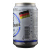 德国啤酒 博德皮尔森 纯麦黄啤330ml*24罐 原装进口 口味纯爽