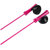 铁三角(audio-technica) ATH-J100 耳塞式耳机 时尚多彩 小型轻便 音乐耳机 粉色第3张高清大图