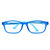 AA99儿童防蓝光眼镜手机电脑防辐射护目镜树脂镜片TR90材质镜框C01适用年龄4-12岁(蓝光阻隔Pri.浅蓝色)第2张高清大图