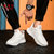 NEW BOLUNE/新百伦官方时尚男运动N字潮鞋男2021新款透气防滑网面跑步鞋(白色 39)第4张高清大图