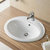 惠鹏卫浴（HPCC）卫生间嵌入式台上盆 洗面盆 洗手盆 陶瓷台上盆302第2张高清大图