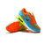 耐克鞋nike女鞋新款七彩耐克气垫鞋跑步鞋女鞋透气运动鞋455586(桔蓝色)第3张高清大图