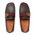Gucci棕色男款GG金属logo休闲鞋450891-DTM-21605棕色 时尚百搭第6张高清大图