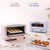 东菱（Donlim）烤箱家用多功能迷你时尚日系mini烤箱小烤箱 12升 DL-3706(樱花粉)第5张高清大图