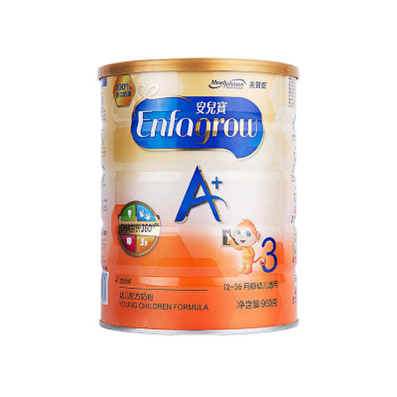 美赞臣安儿宝a 幼儿配方奶粉 900克*6罐/箱