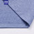 Romon/罗蒙短袖T恤男士夏季时尚翻领纯色POLO衫(绿色 165/48)第5张高清大图
