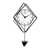 简约钟表挂钟客厅北欧家用大气个性网红创意时钟挂墙现代时尚挂表(20英寸以上 大号：40*73CM（配墙贴）)第5张高清大图