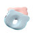 安贝雅婴儿定型枕26*22cm天鹅绒粉色 安全透气第2张高清大图