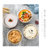 阿饭达 小麦秸秆餐具儿童碗幼儿园卡通碗(10cm（单个盘）)第5张高清大图