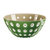 意大利guzzini 原装进口创意小吃碗家用水果碗甜品碗沙拉碗幻影波点碗 国美厨空间(绿色 大号)第4张高清大图