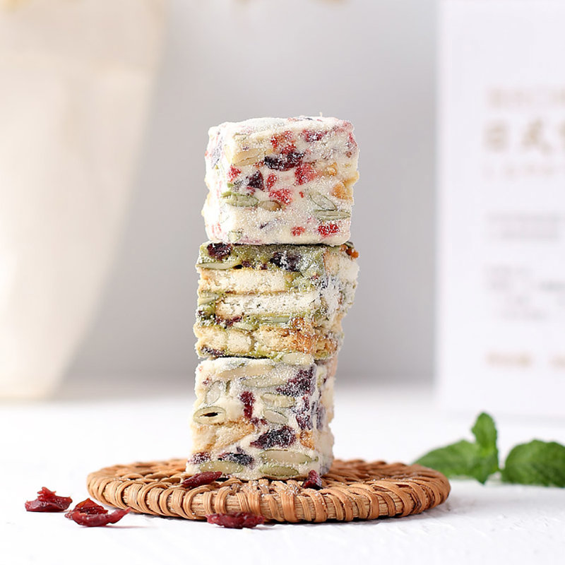 佰味葫芦奶香味 草莓味雪花酥100g*2袋 棉花糖雪花酥 多口味可选择