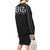 KENZO女士logo印花运动衫连衣裙F952RO896952-99S码黑色 时尚百搭第8张高清大图