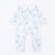 Petitkami2021秋冬婴童花卉印花彼得潘领长袖爬服连体衣(73 粉色)第3张高清大图
