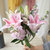 北京杭州居家鲜花 办公室鲜花 按月送花 玫瑰鲜花速递同城送包月鲜花(紫色)第2张高清大图