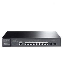 TP-LINK 8口全千兆企业级网管二层交换机2个SFP扩展VLAN端口管理SG3210(灰色 官方标配)