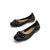 森达2021秋季新款商场同款简约舒适平底休闲女奶奶鞋3WY01CQ1(黑色 39)第3张高清大图