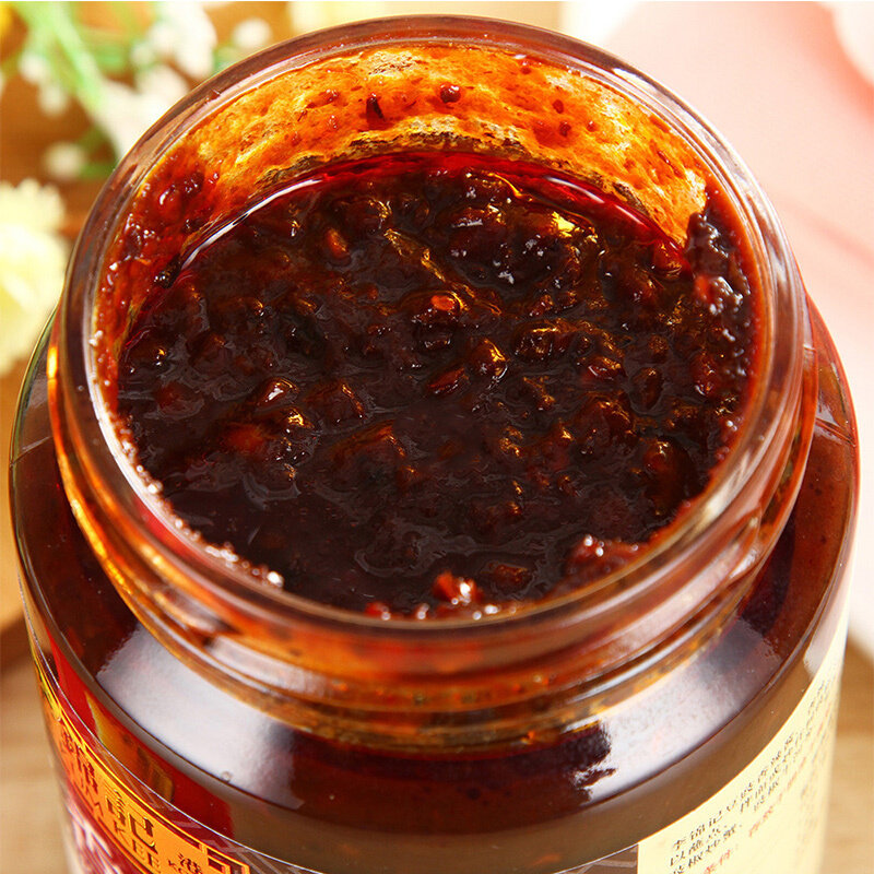 李锦记豆豉香辣酱360g国美甄选