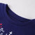棉果果夏季男童短袖t恤纯棉宝宝上衣儿童半袖体恤小孩衣服潮(80 蓝色)第5张高清大图