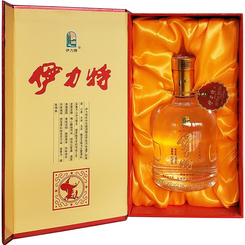 伊力特 十年珍藏 52度 高度白酒整箱装 500ml*6瓶 口感浓香型