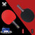 克洛斯威初学者练习运动三星乒乓球拍/P301 305 306 1100(黑红色/1100 横拍)第2张高清大图