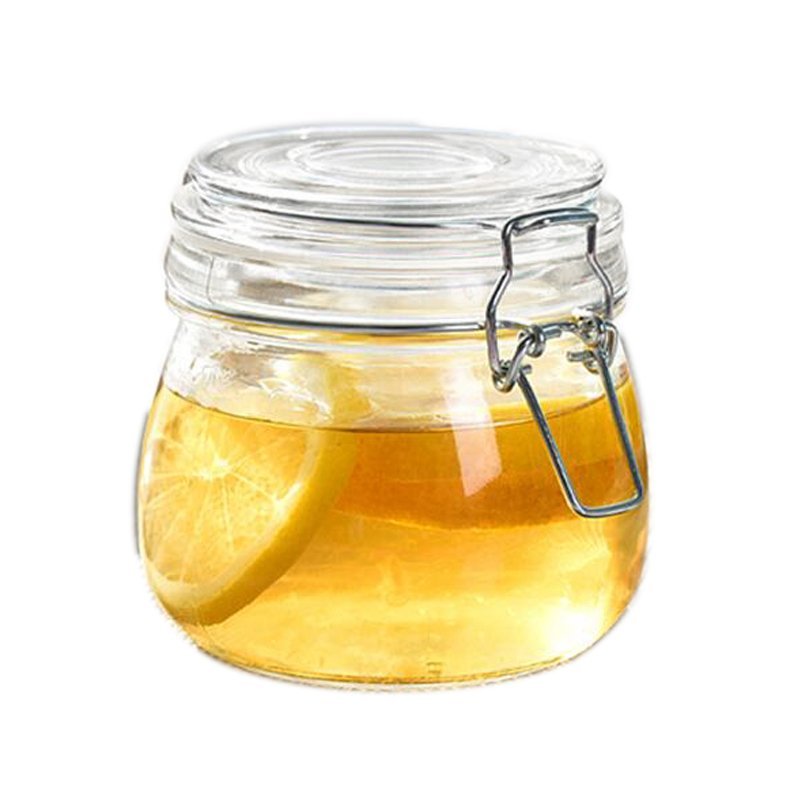 厨房密封罐玻璃罐子带盖玻璃瓶蜂蜜罐头瓶五谷杂粮瓶子家用储物罐2000