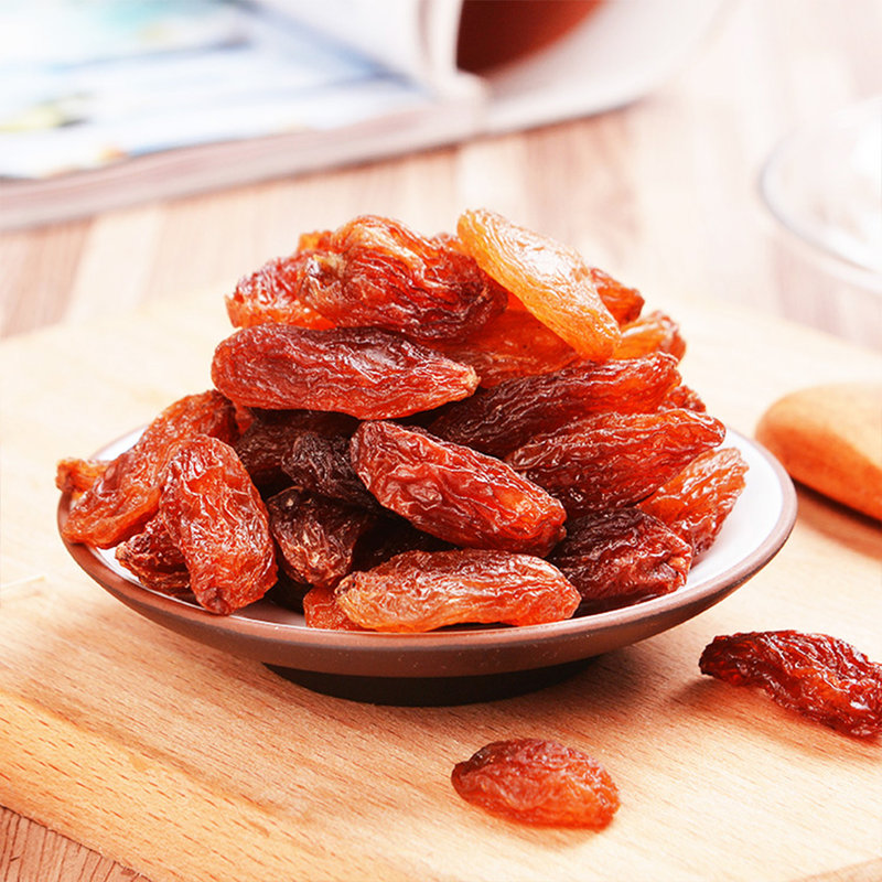 滋滋果玫瑰红葡萄干50g休闲零食果干小吃