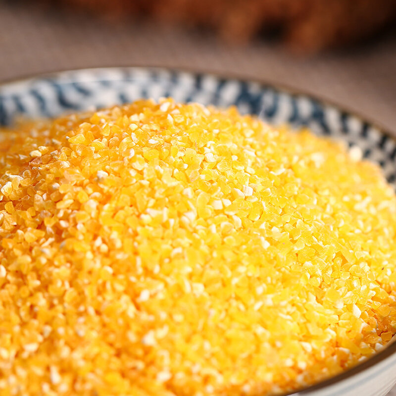 京荟堂玉米糁1kg玉米渣小细颗粒玉米五谷杂粮真空装大米伴侣