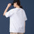 传奇保罗男士短袖t恤2021新款运动宽松圆领棉夏季情侣装潮流（M-2XL）612510(白色 XXL)第3张高清大图