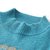 金兔冬季新款女式针织衫半领保暖舒适亲肤毛衣 JX02824304-XL码蓝 宽松舒适百搭第3张高清大图