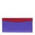 Louis Vuitton(路易威登) 蓝/紫/枚红三拼色水木纹长款按扣钱夹第3张高清大图